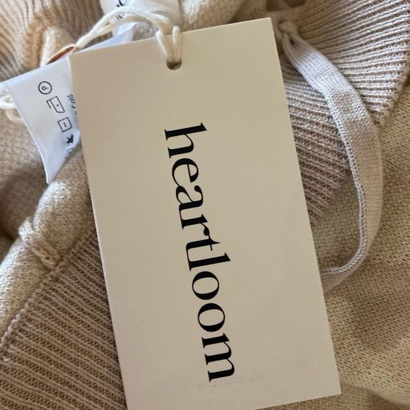 Heartloom Tan Cheetah drawstring shorts Large NWT - Picture 4 of 5